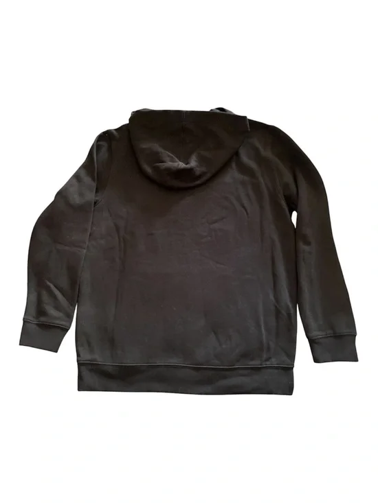 Vans Black Hoodie with Yellow Leopard Logo Print - Picture 2 of 2